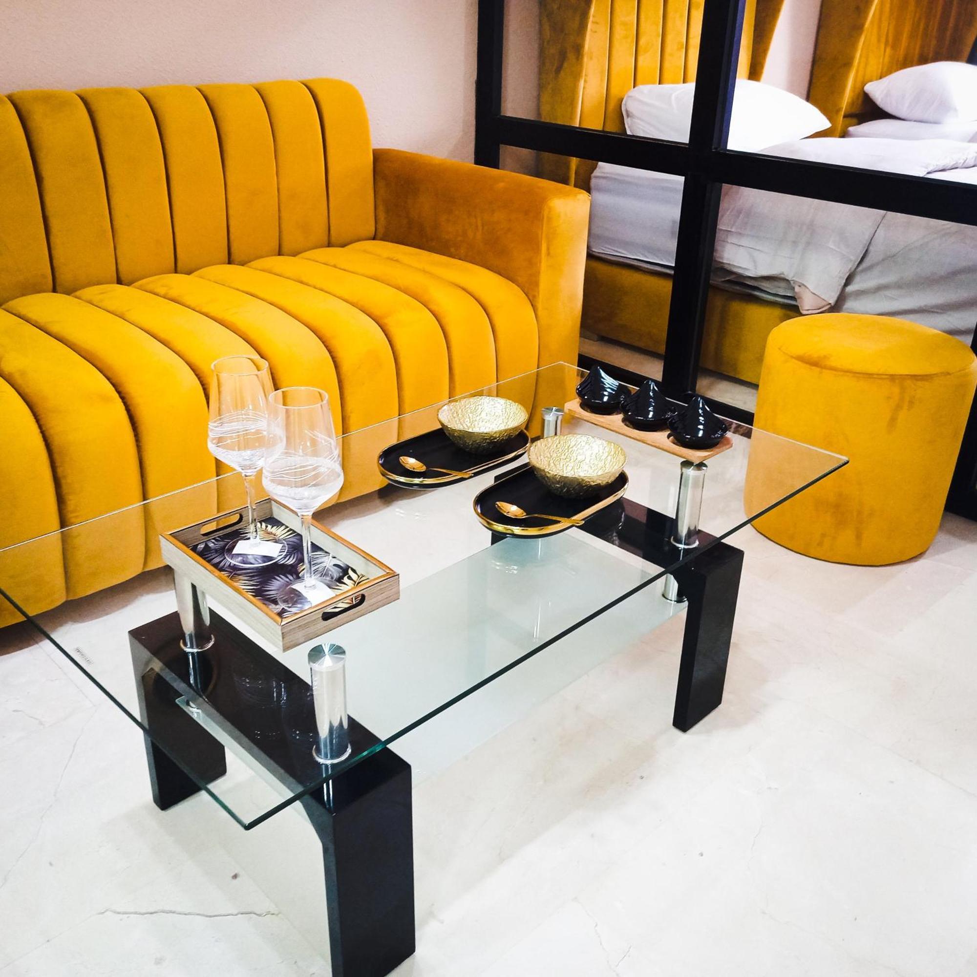 Moderne Appartement Au Plein Centre-Ville En Face Hilton & La Gare De Train Tgv Avec Climatisation Танжер Экстерьер фото